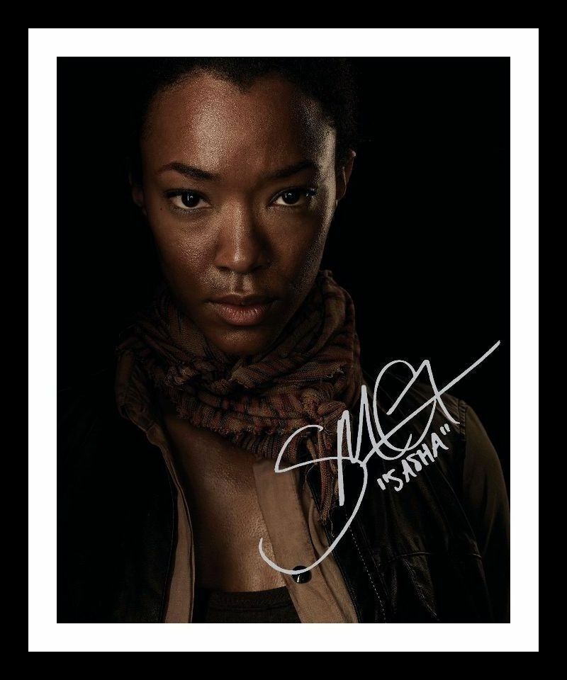 Sonequa Martin Green - The Walking Dead Autograph Signed & Framed Photo Poster painting