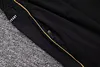 Joyfball 2025/2026 Lyon Half-Pull Training Suit Black Football Shirt 1:1 Thai Quality