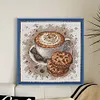 Coffee Cookies-14CT Stamped Cross Stitch Egyptian Cotton 23*23cm/9.06*9.06in tapestrymarket