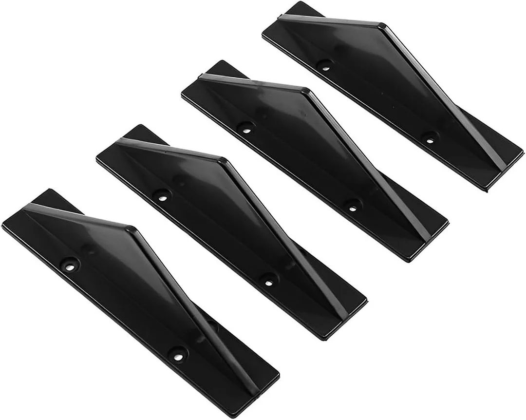 4pcs Car Lower Bumper Lip Diffuser, Anti-collision Accessories Spoiler Protector