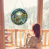 DIY Diamond Painting Acrylic Special Shape Pendant Hanging Kit