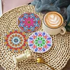 8pcs Mandala DIY Diamond Painting Wooden Coasters