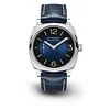 Panerai Radiomir - 42mm, AISI 316L polished steel, blue sun-brushed dial, Watch PAM01144