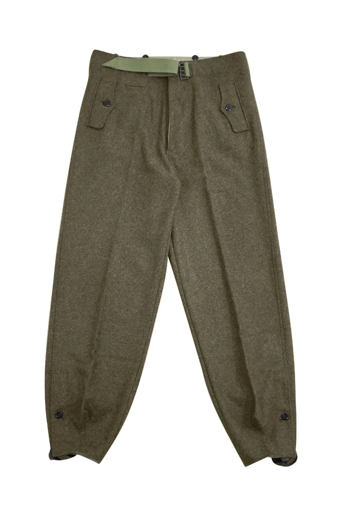   Wehrmacht German Assault Gunner Brown Wool Trousers German-Uniform