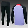 2022/2023 Liverpool Half-Pull Training Suit Purple Jersey 1:1 Thai Quality Set love fball