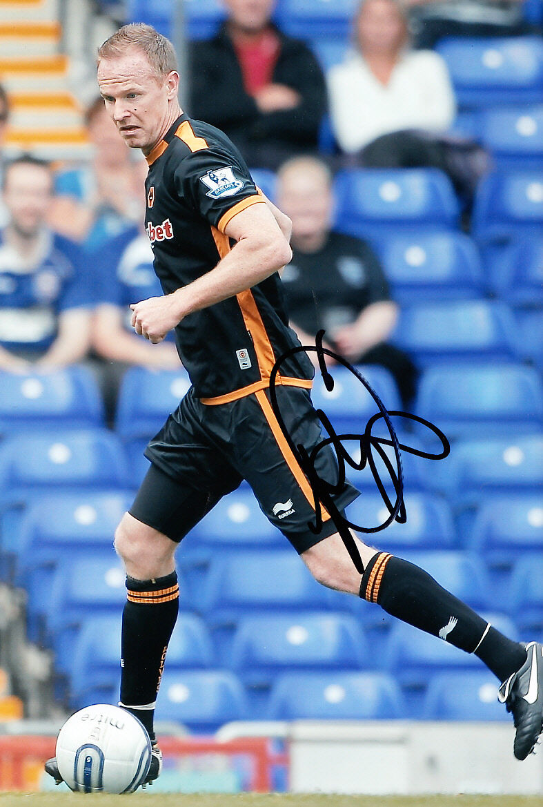 Wolverhampton Wanderers F.C Jody Craddock Hand Signed 11/12 Photo Poster painting 12x8 1.