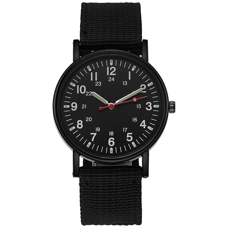 Sports Solid Color Buckle Quartz Men’s Watches