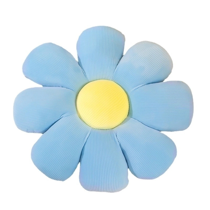 Cross-border Same Style Little Daisy Flower Cushion Flower Plush Pillow Seat Cushion Plush Afternoon Nap Pillow Backrest Cushion