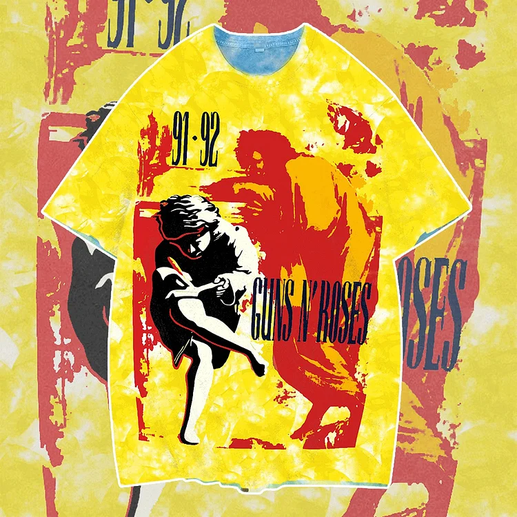 Davidhawaii100% Cotton Casual Attractive cool street rock T-shirt