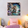 Fairy-18CT Stamped Cross Stitch 30*30cm/11.81*11.81in