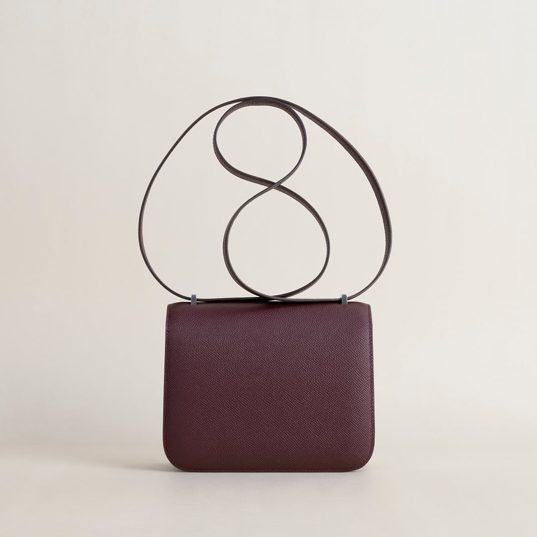 Constance 18CM Epsom 57 Bordeaux PHW