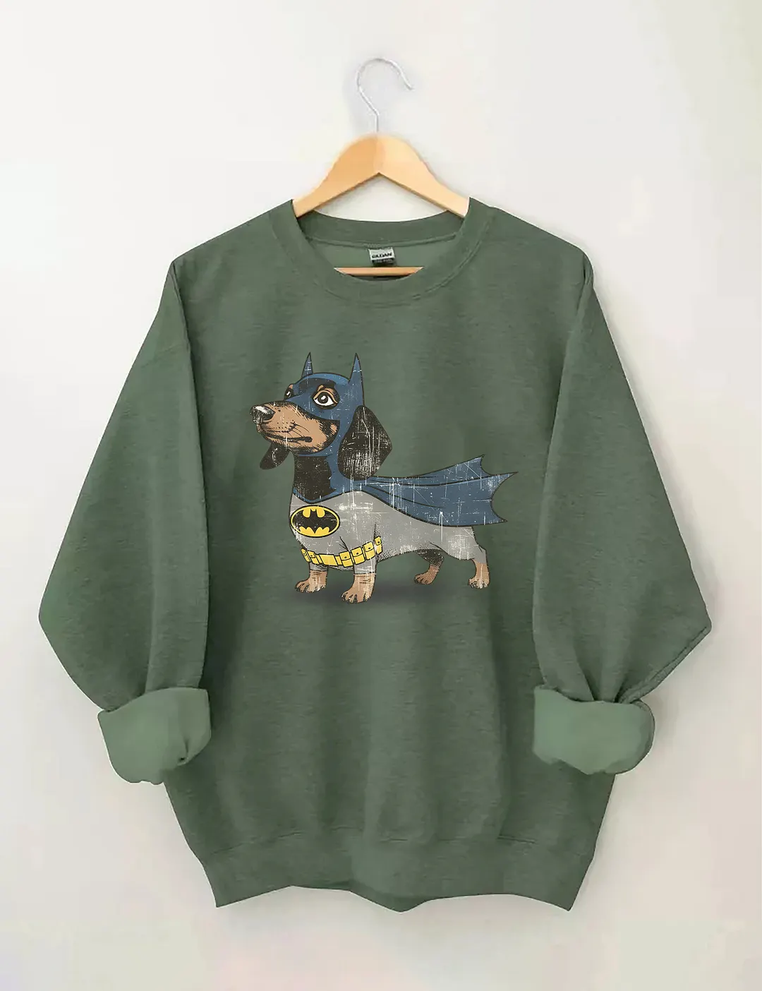 Dachshund Superhero Sweatshirt