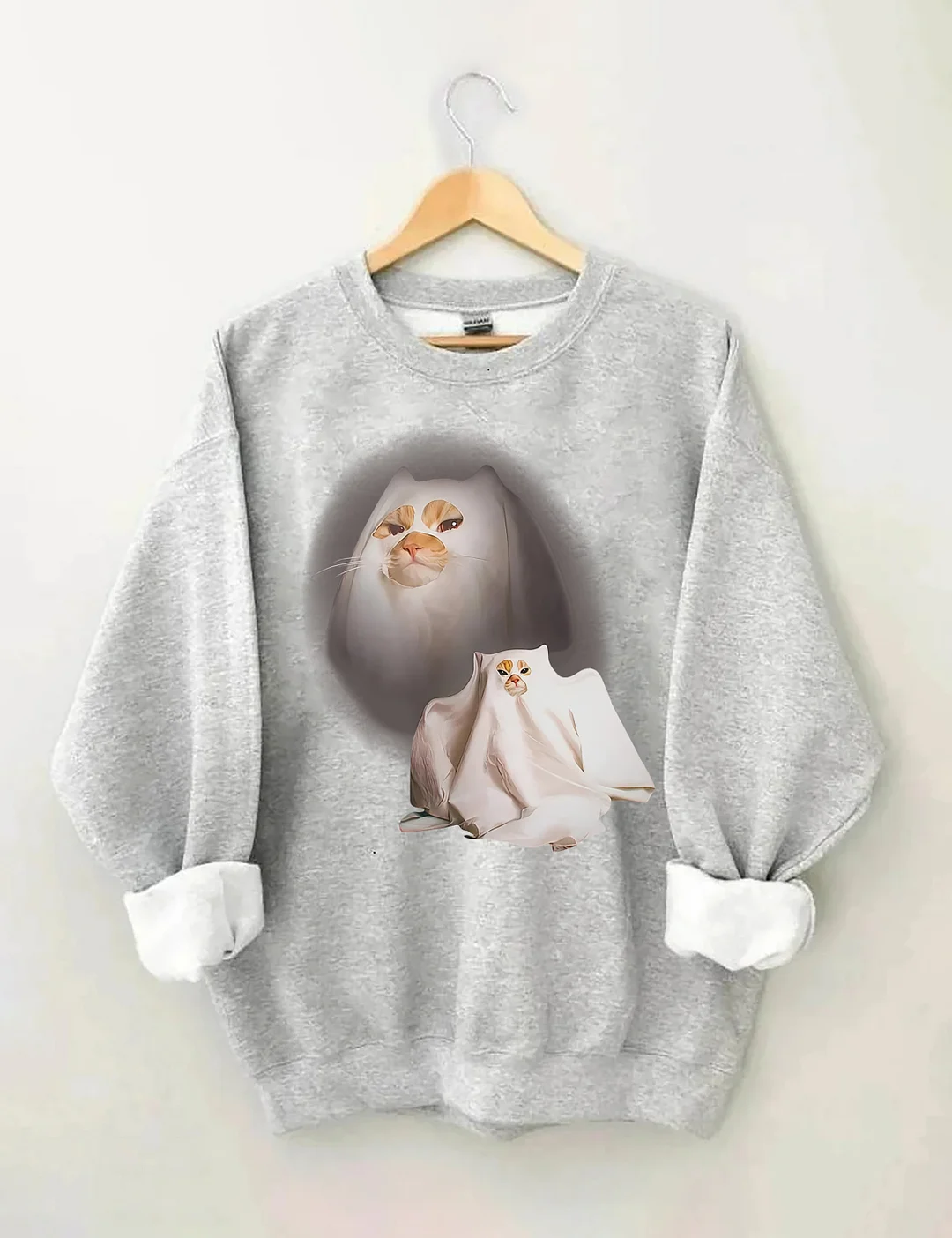 Ghost Kitten Sweatshirt