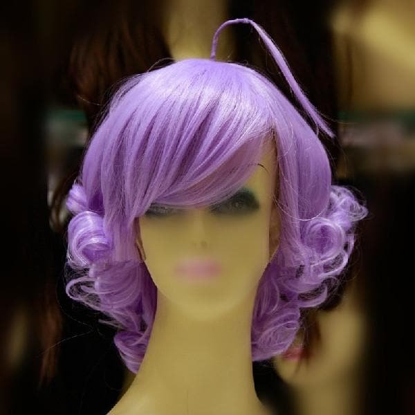 [Lulu, The Flower Angel] Magical Angel Creamy Mami Lavender Short Curly Wig SP165035