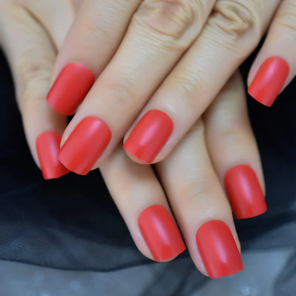 Nail Art Salon Oval Acrylic French Nail Kit Real Medium Length Grace Oval Fake Nails French 24 Tips-Nail Inspo