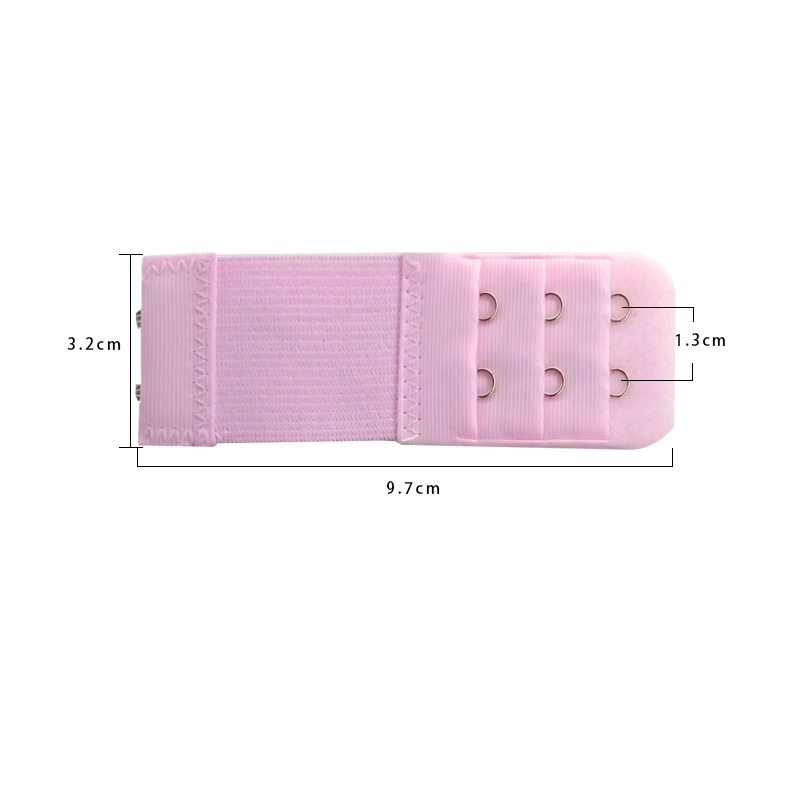 Teamgoo 1/8pcs Elastic Bra Extender Clip Clasp Buckle Adjustable Back Belt Fastener Ladies Underwear Accessories Soft Lingerie Extension