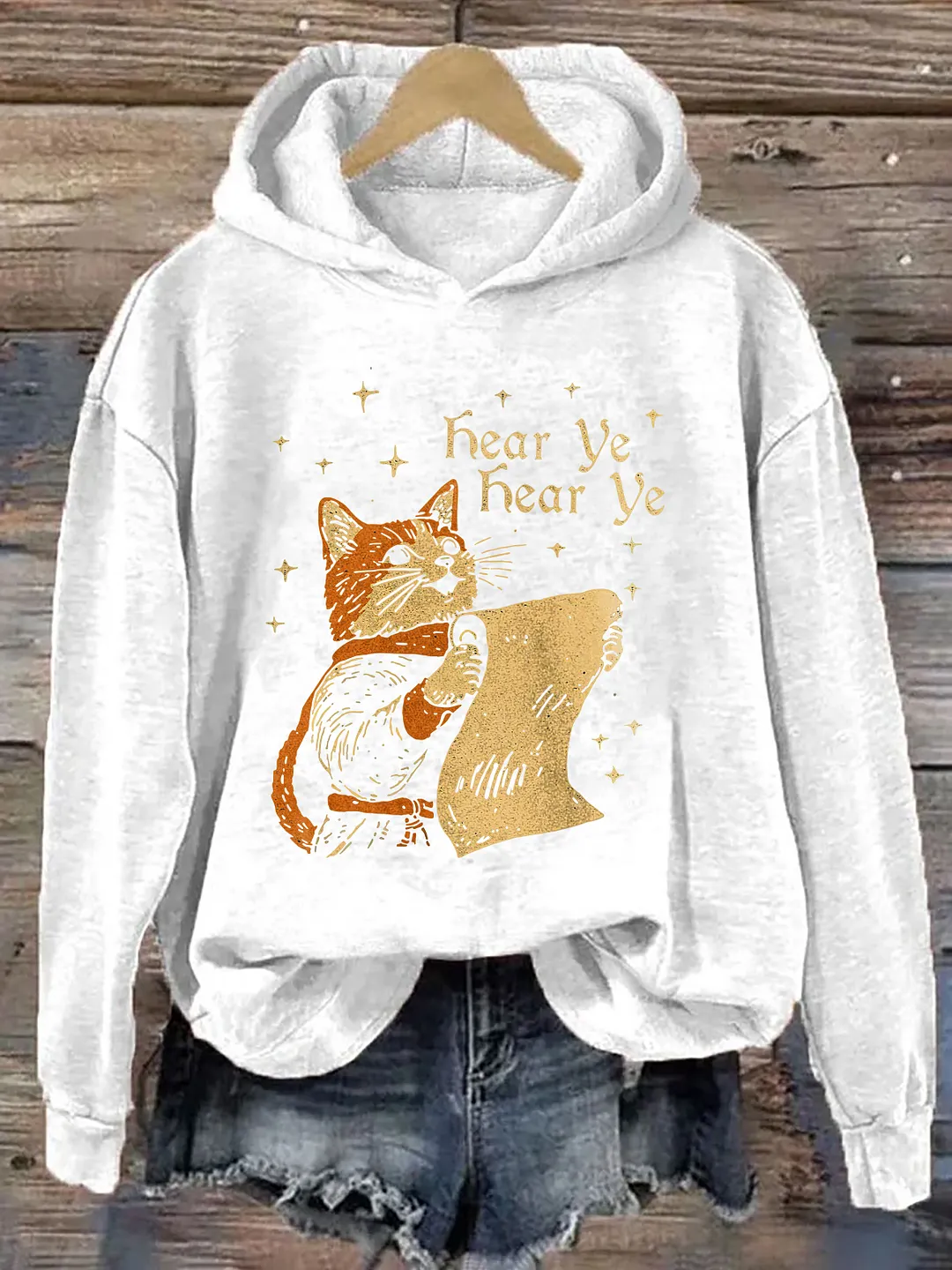 Medieval Cat Hoodie