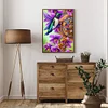 Diamond Painting -DIY Round Drill Flower Bird