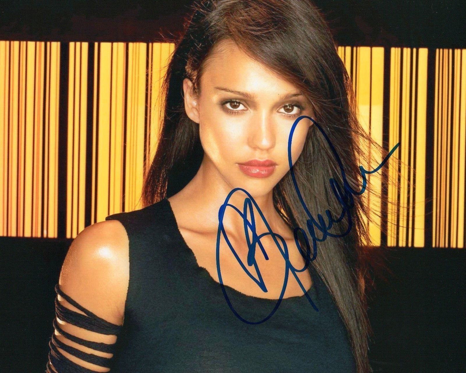 JESSICA ALBA AUTOGRAPHED SIGNED A4 PP POSTER Photo Poster painting PRINT 46