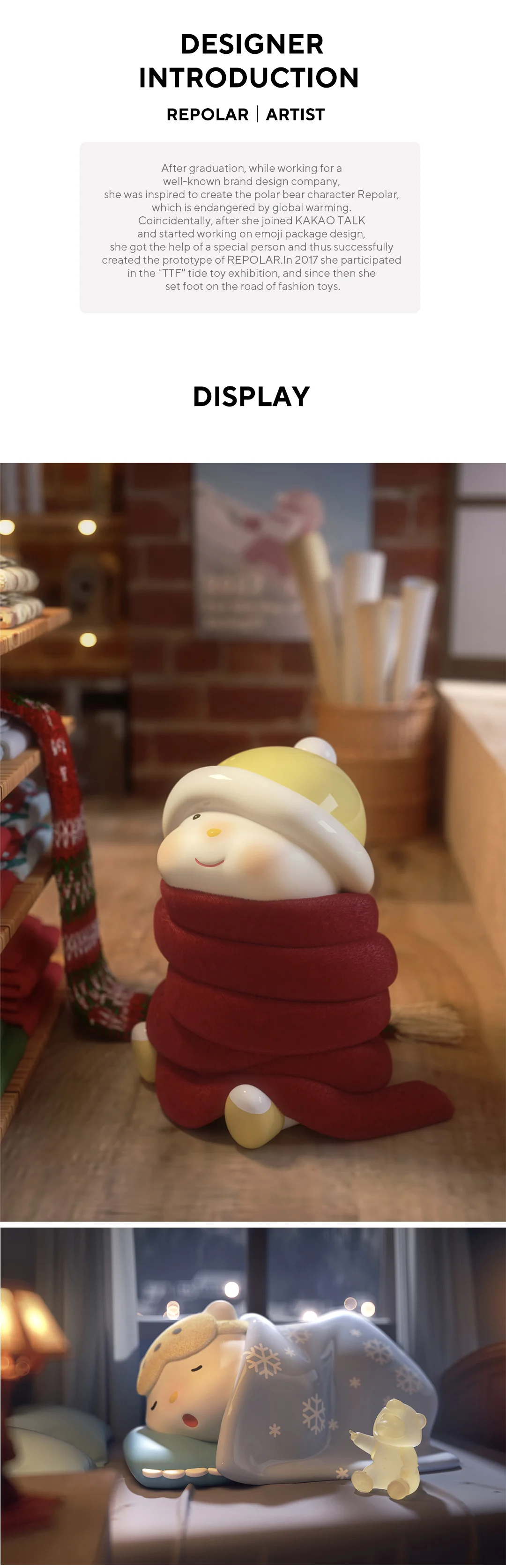 REPOLAR Winter Town Series Blind Box