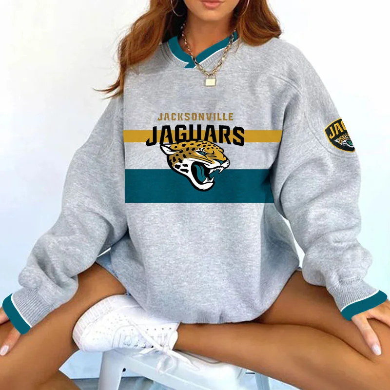 Women's Vintage Support Jacksonville Jaguars Football Sweatshirt