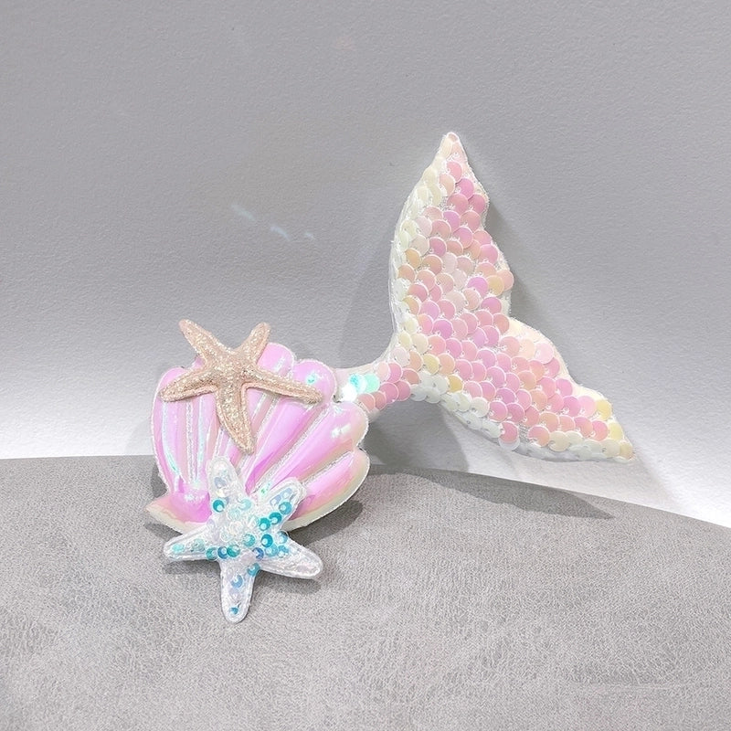 Princess Mermaid Sequin Hair Clip 1 Piece