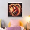 Cartoon-9 Full 14CT DIY Stamped Cross Stitch Kits Needlework Embroidery Kit 11.81x11.81inch Cross Stitch Art and Crafts Kits for Beginners Adults Home Decor