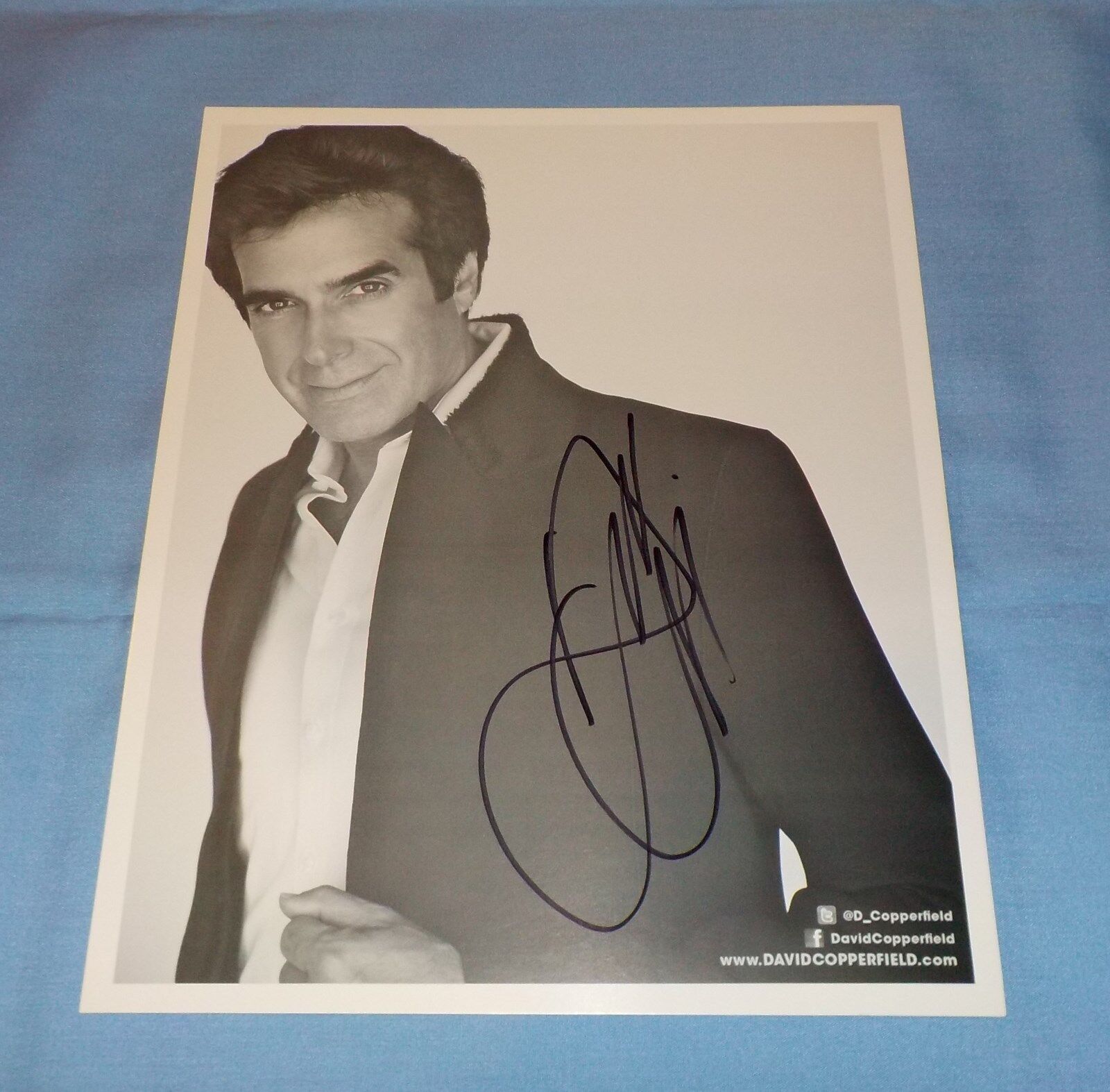 David Copperfield Signed Autographed 8x10 Photo Poster painting Magician Illusionist