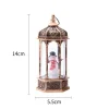 Christmas glowing interior water-filled wind lantern