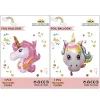 10PCS Cartoon Unicorn Aluminum Film Balloons Kids Themed Party Ceremony Decors