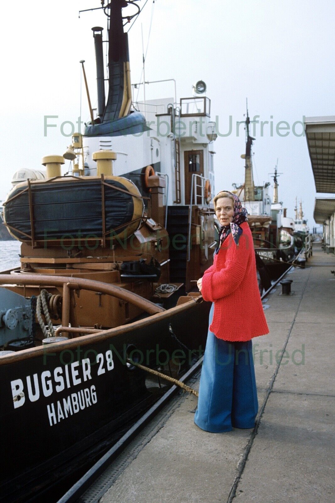 Heidi Kabel Schiff aus Hamburg - Foto 20 x 30 cm ohne Autogramm (Nr 2-18