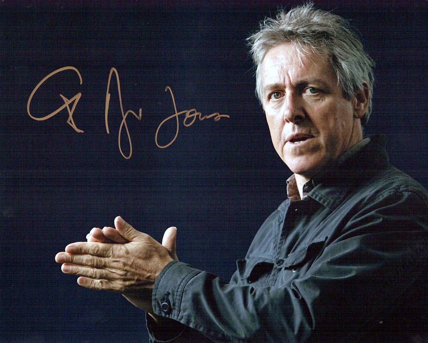 Griff Rhys JONES Actor Writer Comedian SIGNED Autograph 10x8 Photo Poster painting AFTAL RD COA