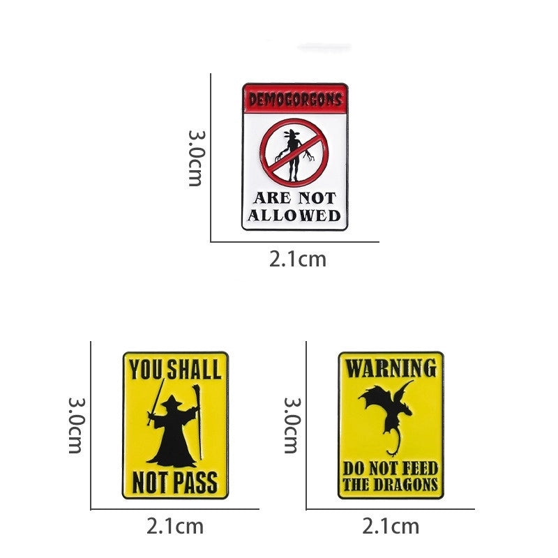 Cartoon Style Cowboy Style Letter Alloy Stamping Stoving Varnish Plating Women’s Brooches