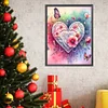(50*60cm)Heart Flower - Full Round Drill Diamond Painting