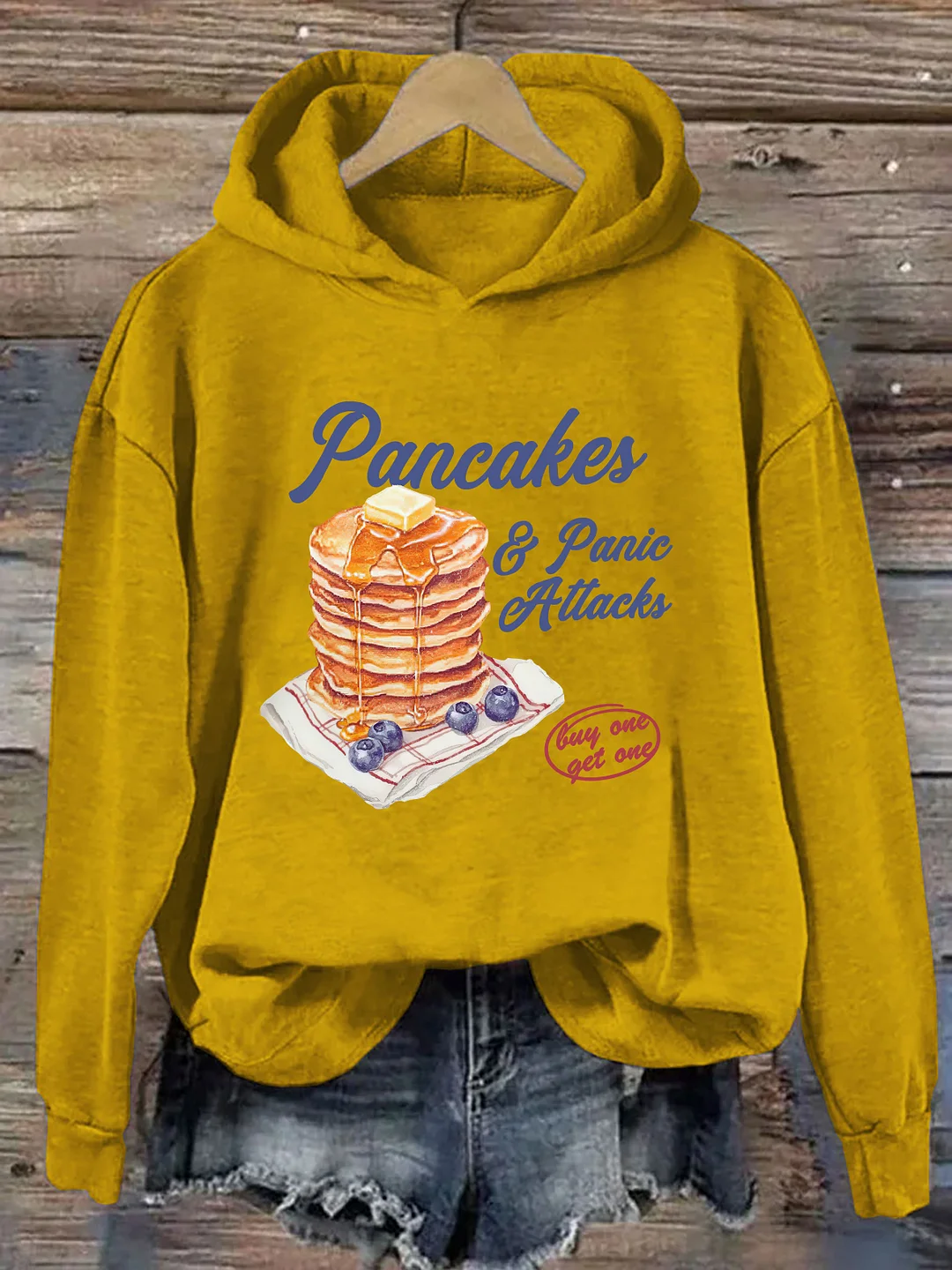 Pancakes And Panic Attacks Hoodie