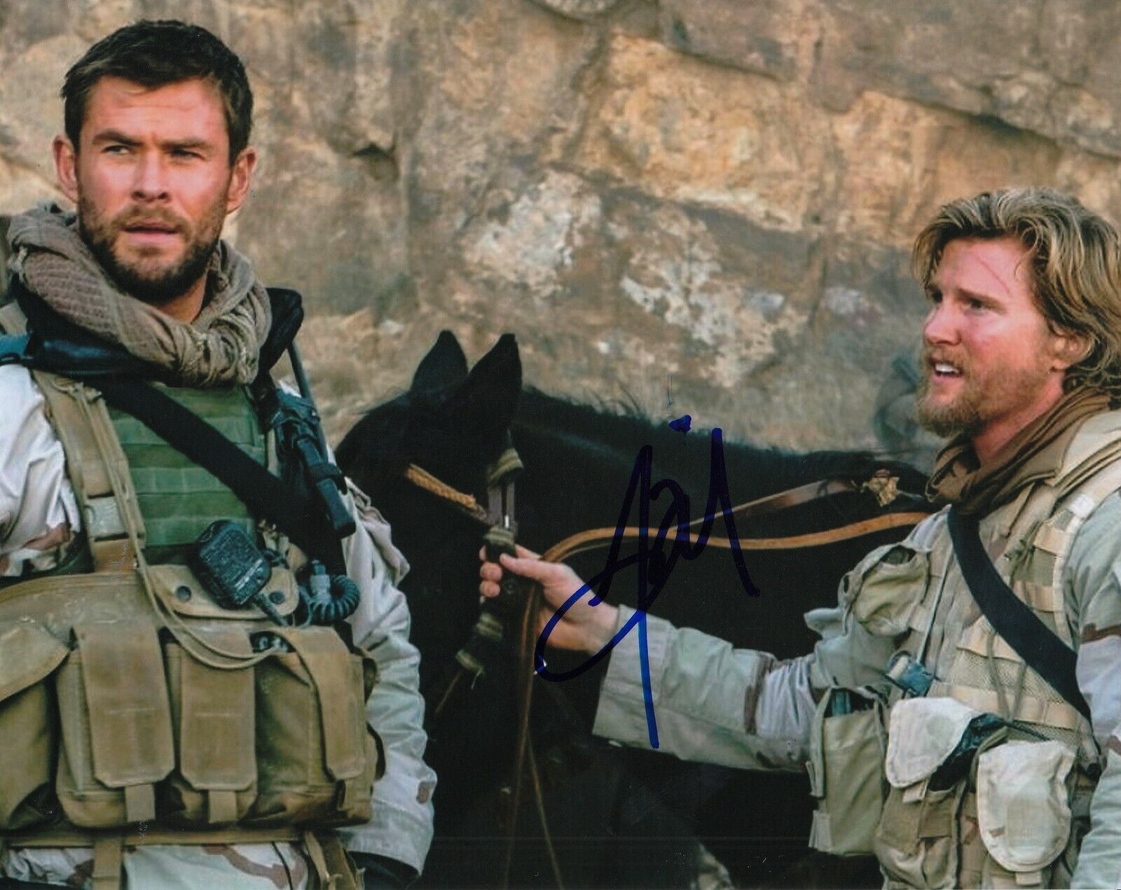 THAD LUCKINBILL signed (12 STRONG) Movie 8X10 Photo Poster painting *Vern Michaels* W/COA