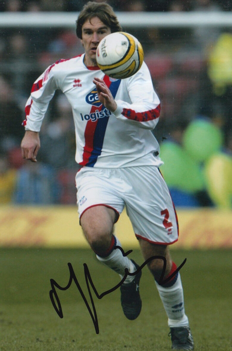 CRYSTAL PALACE HAND SIGNED MATT LAWRENCE 6X4 Photo Poster painting 1.