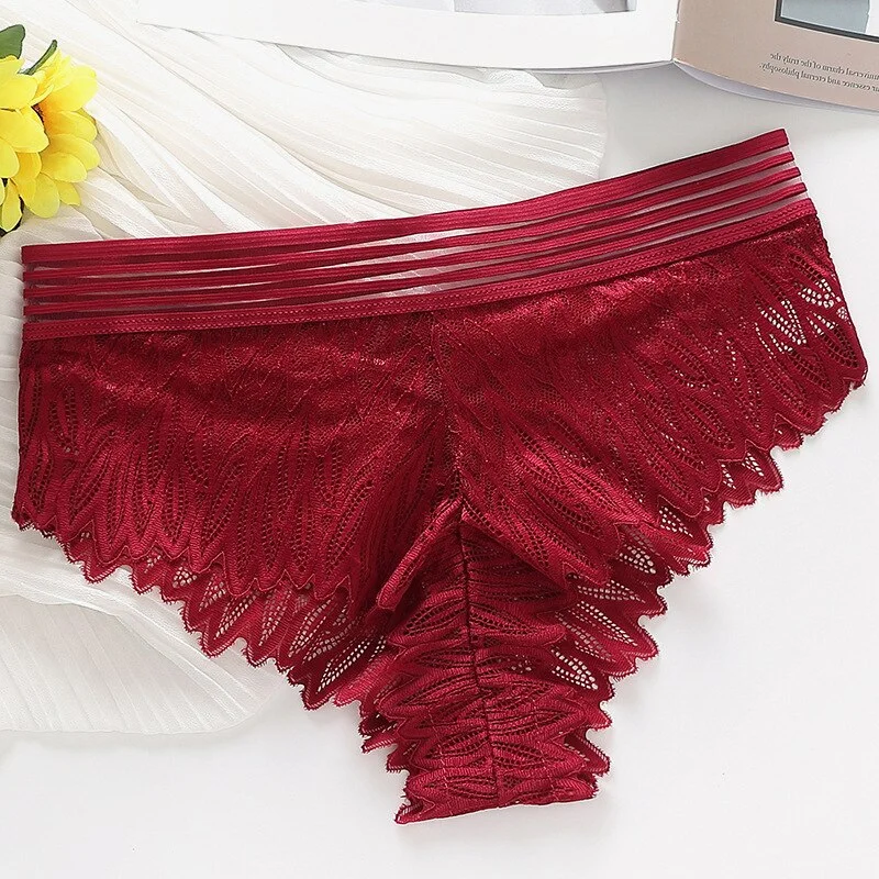 Sexy lace underwear women transparent panties ladies seamless panties sexy women underwear