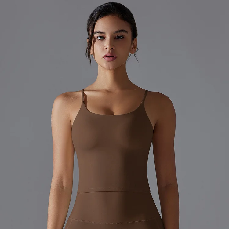 PASUXI Women's Tank Top Sports Bra Shock Absorption Gathered Breathable Running Fitness Vest Tight Sports Yoga Bra huanwei