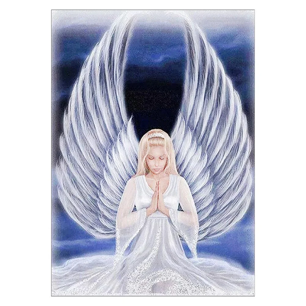 Full Round Diamond Painting - Angel Wings(30*40cm)