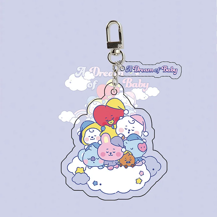 BT21 Dream Of Baby Cute Keychain