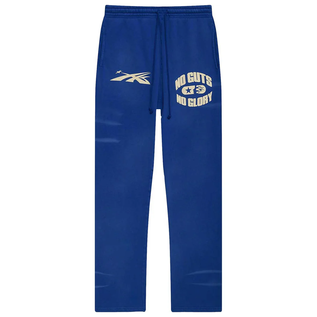 Hellstar Sports No Guts No Glory Sweatpants Blue Pants