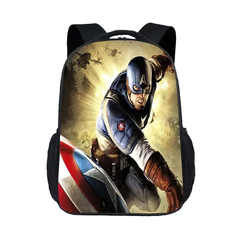 Buzzdaisy Captain America #2 Backpack School Sports Bag