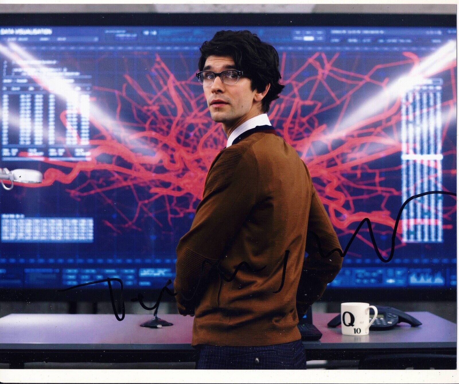 Ben Whishaw Autograph JAMES BOND SKYFALL Signed 8x10 Photo Poster painting AFTAL [A0515]