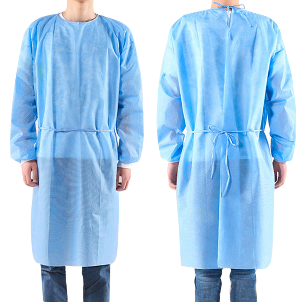 

10pcs/set Disposable Isolation Clothes Non-woven Security Protection Suit, 501 Original