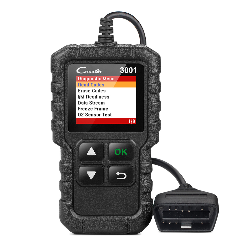 

LAUNCH X431 Creader 3001 Full OBDII EOBD Car Code Reader Scanner English, 501 Original