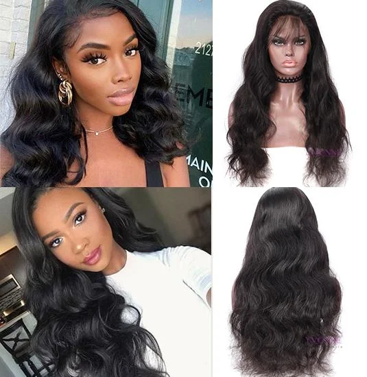 YVONNE 5*5 / 6*6 / 13*4 Real HD Lace Front Body Wave Wig Pre Plucked Hair Hairline Invisible Lace Human Hair Wig 