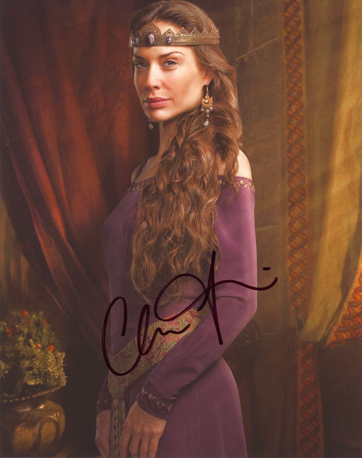 ~~ CLAIRE FORLANI Authentic Hand-Signed CAMELOT - Queen Igraine