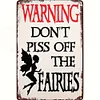 Warning - Vintage Metal Signs(12*16Inch) - Warning