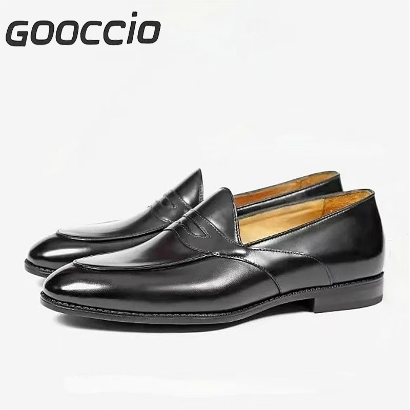 CW203 Italian Calf Skin Dress Shoes/Loafer Shoes For Menn  GOOCCIO   
